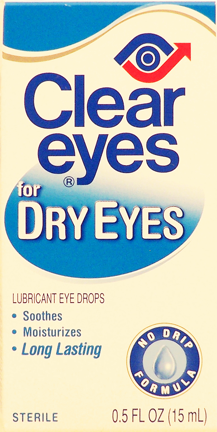 Clear Eyes lubricant eye drops for dry eyes Full-Size Picture